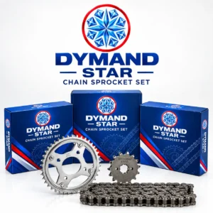Dymand Star Motorcycle Chain Sprocket Set