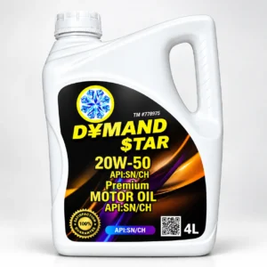 Dymand Star Premium Motor Oil 20W-50 — 4 Liter
